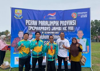 Atlet Panahan Tanjabul Barat Kembali Raih Medali di Peparprov Jambi 2023