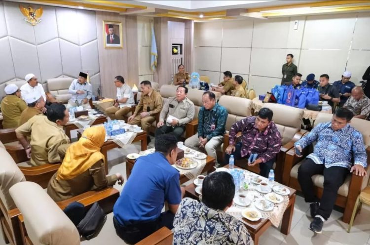 Bupati Tanjab Barat Studi Tiru Penanganan Bencana Ke Kabupaten Banjar