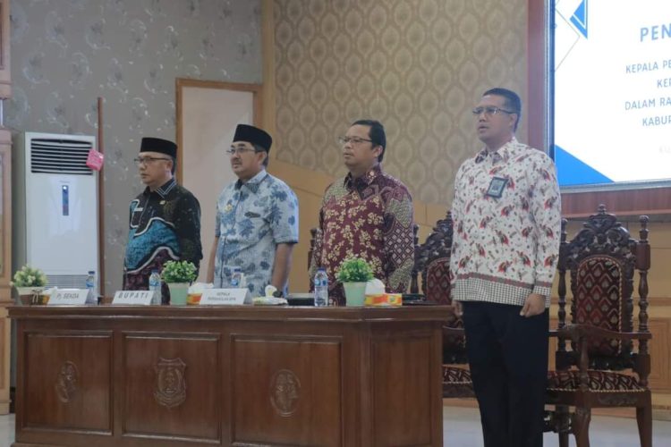Bupati Tanjab Barat Hadiri Pengarahan Umum Kepala Perwakilan BPK RI Provinsi Jambi