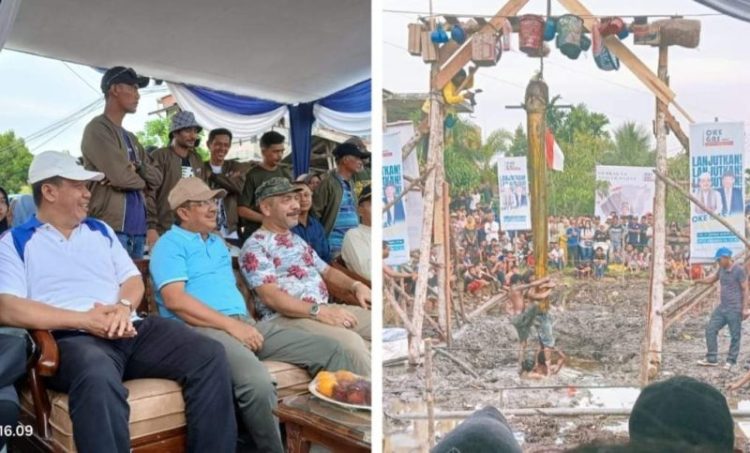 Dihadiri UAS – Katamso, Lomba Panjang Pisang Diserbu Masyarakat , Penonton Teriak Lanjutkan, Alhamdulillah Ditambah Rp 8 Juta