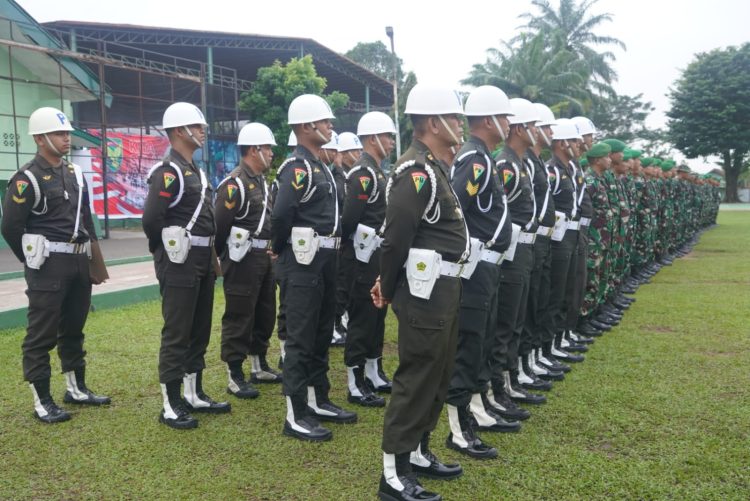 Sosialisasi OPS Gaktib Dan OPS Yustisi POLISI MILITER “Waspada  Wira  Lembing  TA 2025” Serta  Safety Riding & Safety Driving Korem  042/GAPU