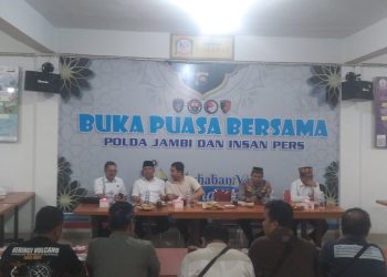 Pererat Tali Silaturahmi, Polda Jambi Gelar Buka Puasa Bersama Insan Pers