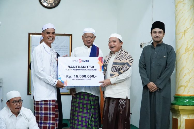 Safari Ramadhan di Masjid Al Aqsho, Al Haris: Pertahankan Nilai Agama dan Adat Istiadat Jambi Kota Sebrang