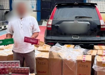 Bea Cukai Tembilahan Serahkan Tersangka dan Barang Bukti Kasus Rokok Ilegal ke Kejaksaan Negeri Indragiri Hilir