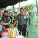 Bantu ringankan kebutuhan warga jelang Lebaran Idul Fitri 1446 Hijriah Korem 042/Gapu gelar Bazar Murah TNI