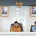 Bahas Jadwal Pelantikan Kepala Daerah Terpilih, Sekda Sudirman Ikuti Rapat Virtual Bersama Mendagri