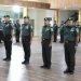 Korem 042/Gapu Gelar Laporan Korps Kenaikan Pangkat Perwira Periode 1 April 2025