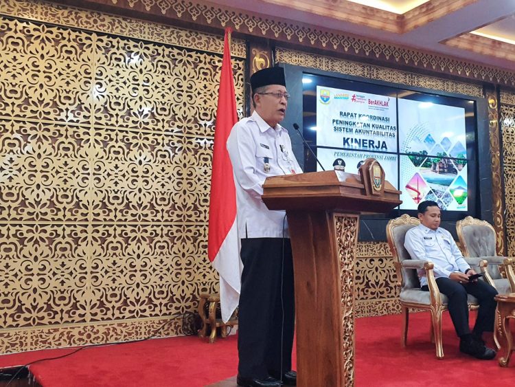 Wagub Sani Minta Kepala OPD Berkomitmen dan Bertanggung Jawab Meningkatkan Kualitas SAKIP