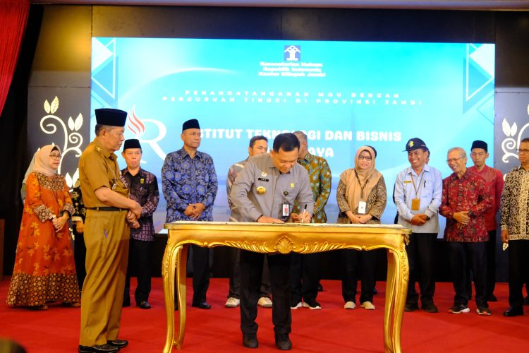 Wagub Sani Dukung Pengembangan Kekayaan Intelektual Melalui Kanwil Kementerian Hukum Jambi