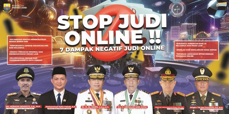 Diskominfo, Polda Dan Kajati Jambi Besinergi Memberantas Judol Dalam Dialog Publik