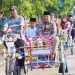 Bupati Naik Becak Menuju Lokasi Sunatan Massal; Sambut Hari Jadi Tanjab Barat